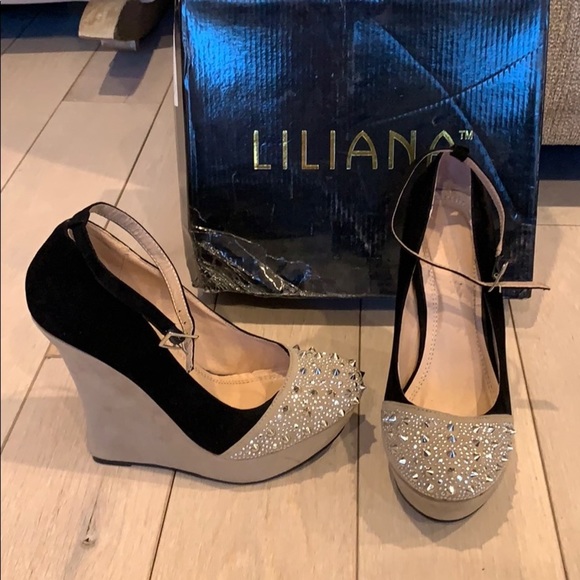 Liliana Shoes - Liliana Spike platform wedge heels
